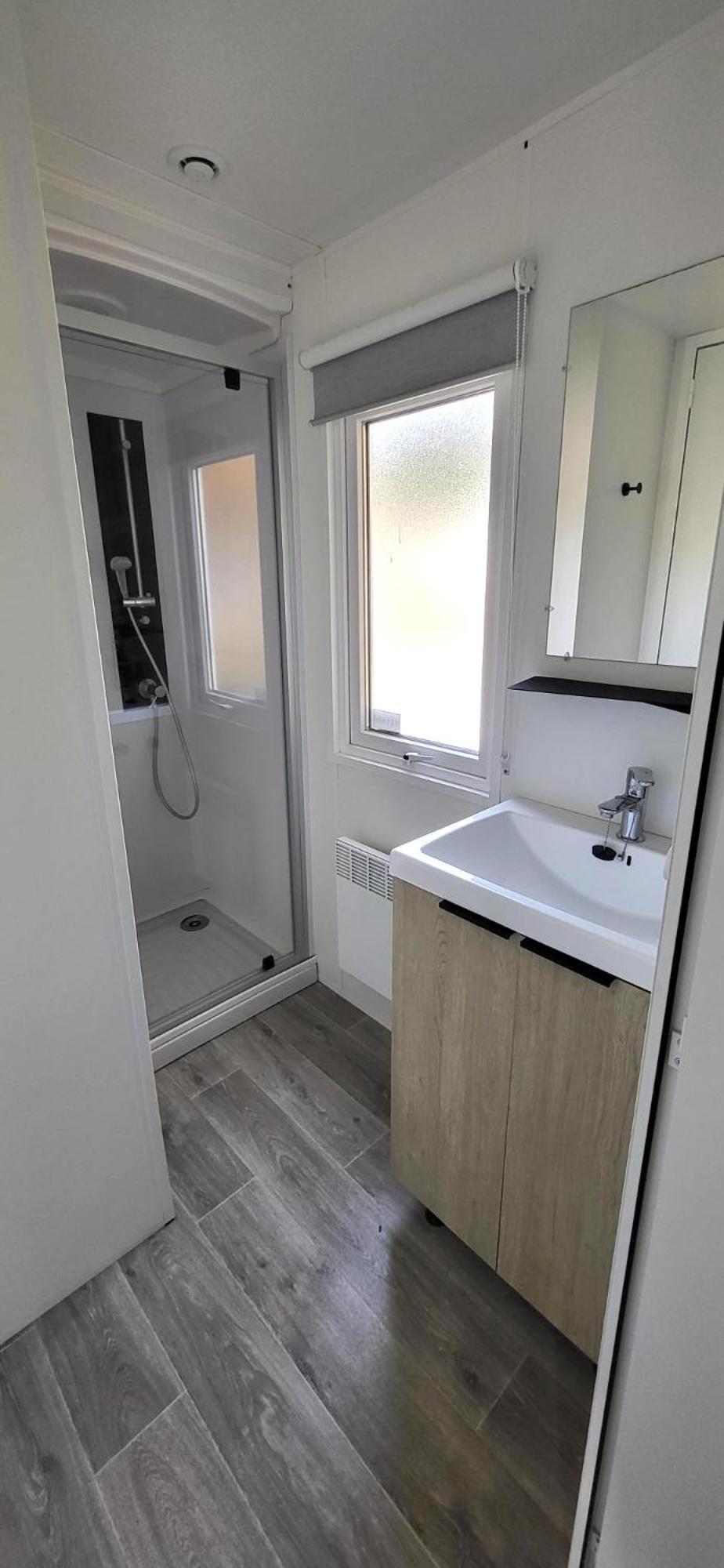Campingplatz Mobil-home 5 Pers Climatise - Et Foret - Les Oyats Seignosse