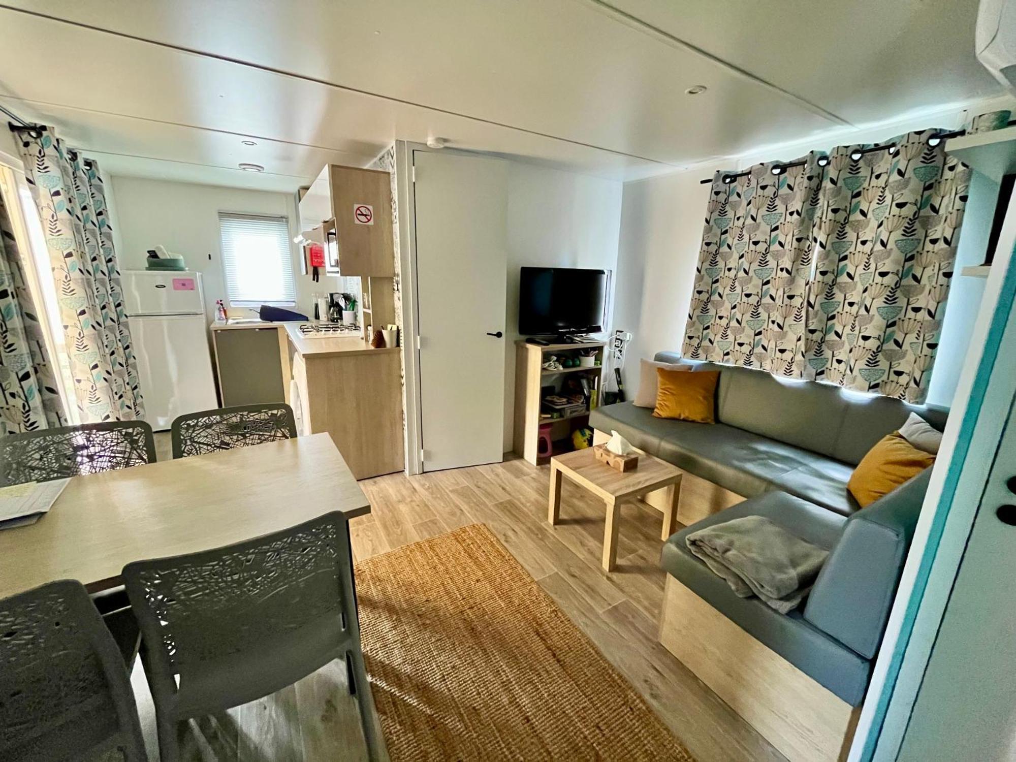 Mobil-home 5 Pers Climatise - Et Foret - Les Oyats Campingplatz