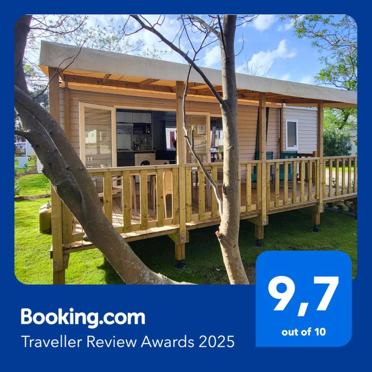 Campingplatz Mobil-home 5 Pers Climatise - Et Foret - Les Oyats *